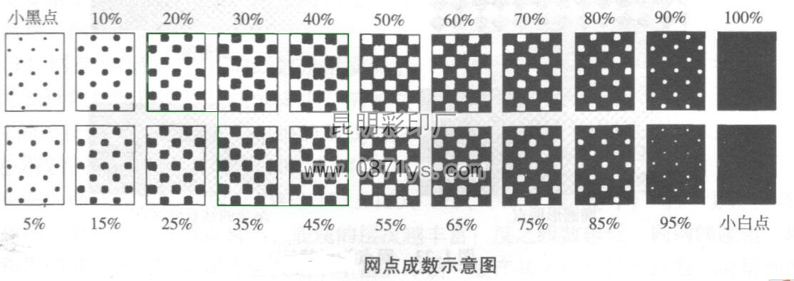 昆明包装印刷厂网点成数示意图