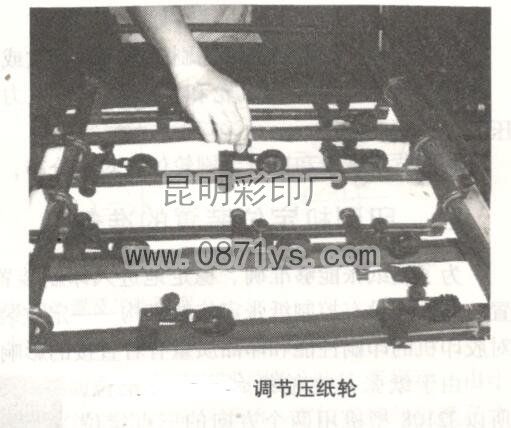 云南印刷厂印刷机压纸轮