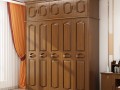 实木型衣柜(实木板衣柜)